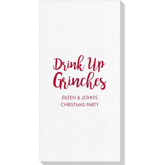 Drink Up Grinches Deville Guest Towels
